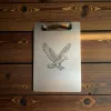 Aluminium Klemmbrett A5 "Eagle Flight"