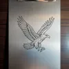 Aluminium Klemmbrett A5 "Eagle Flight"