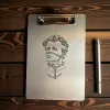 Aluminium-Klemmbrett A5 "Emotion Bound"