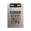 Aluminium Klemmbrett – Kurier Motiv – A4 A5 A6