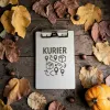 Aluminium Klemmbrett – Kurier Motiv – A4 A5 A6