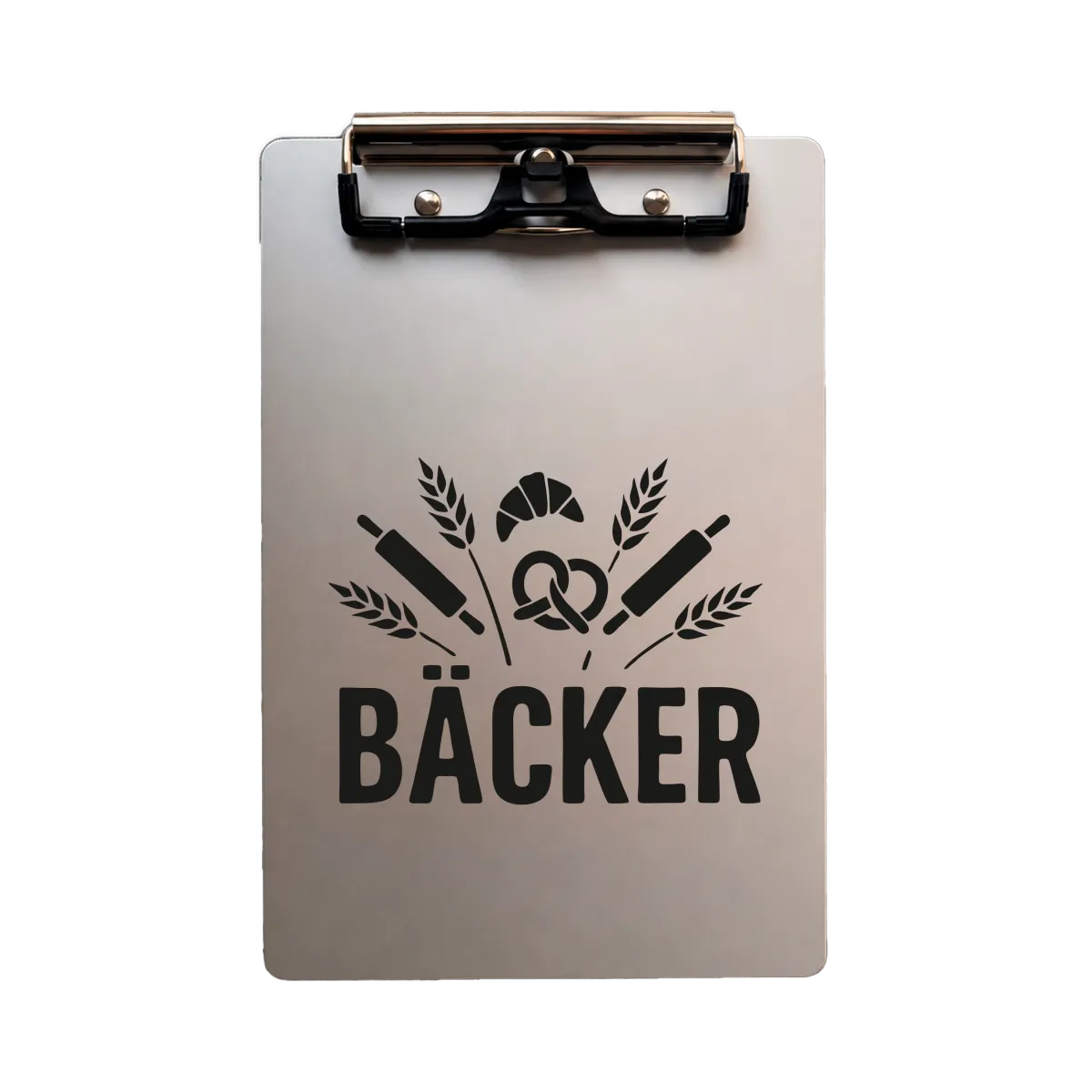 Clipboard in alluminio – Design Fornaio – A4 A5 A6