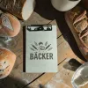 Clipboard in alluminio – Design Fornaio – A4 A5 A6