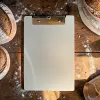 Clipboard in alluminio – Design Fornaio – A4 A5 A6