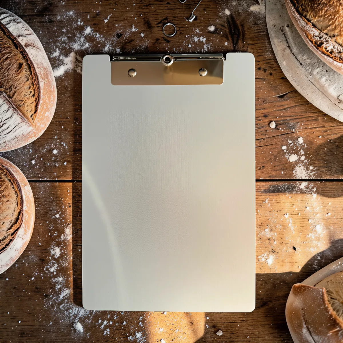 Clipboard in alluminio – Design Fornaio – A4 A5 A6