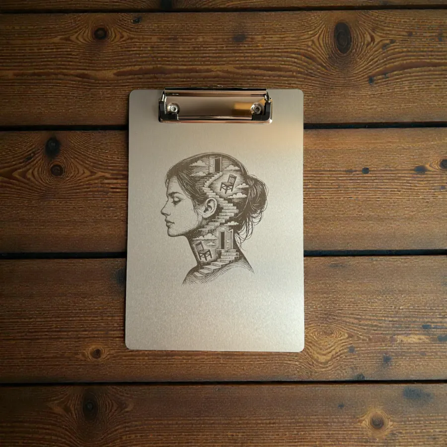 Aluminium-Klemmbrett A5