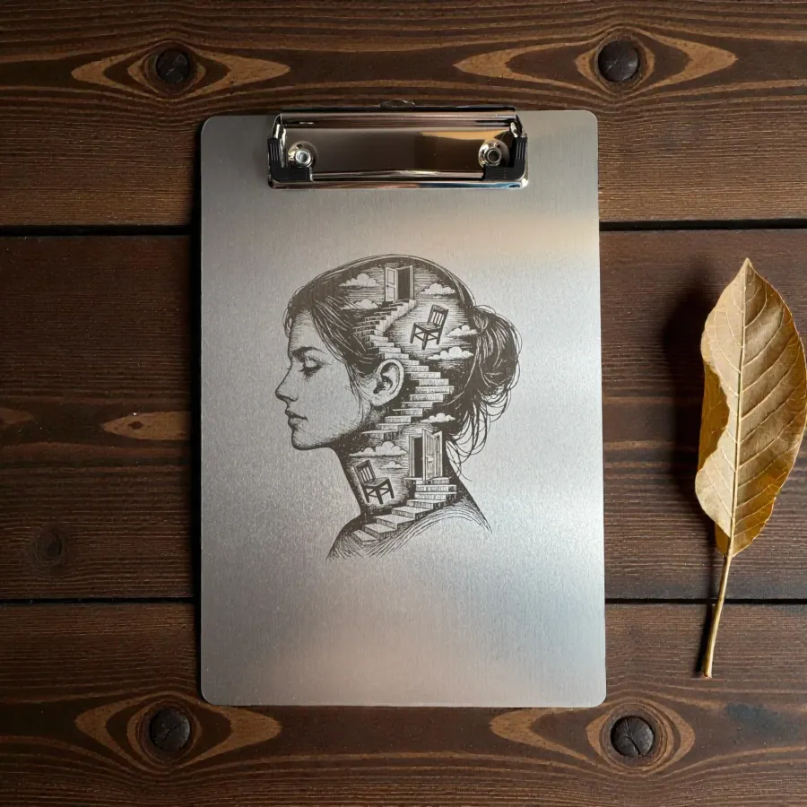 Aluminium-Klemmbrett A5