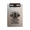 Clipboard en aluminium – Fais Plus Plains-Toi Moins – A4 A5 A6