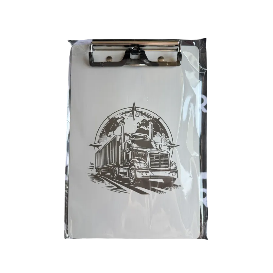 Aluminium-Klemmbrett A4/A5/A6 „LKW Fahrer“