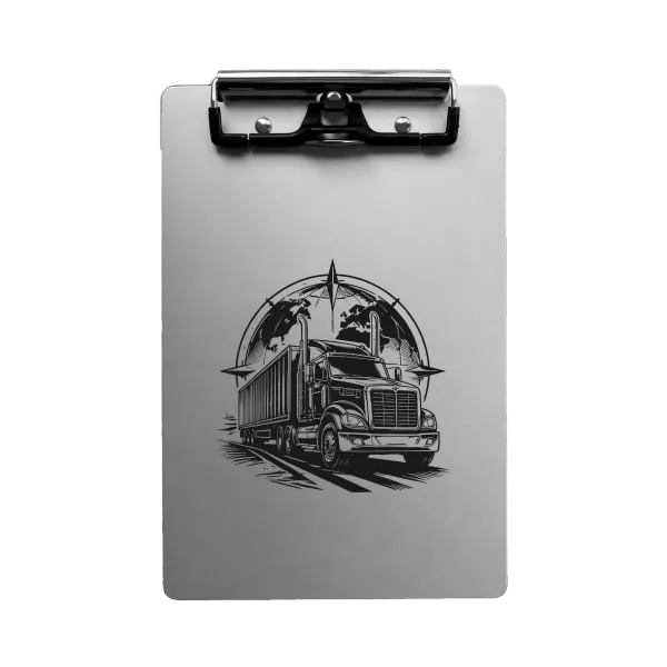 Aluminium-Klemmbrett A4/A5/A6 „LKW Fahrer“