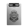 Hliníková podložka s klipem – Motiv vlka – A4 A5 A6