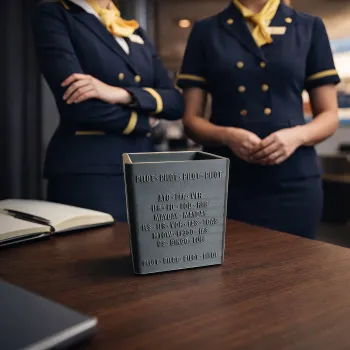 Stiftehalter "Pilot Codes" PROBEL – Designer Stiftebox für Schreibtisch