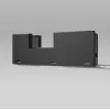 Cockpit Halter für Bose A20 Aviation Headset Control Module mit Kabelbinder-Befestigung