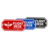 3D-Kunststoffschild "Flight Deck"