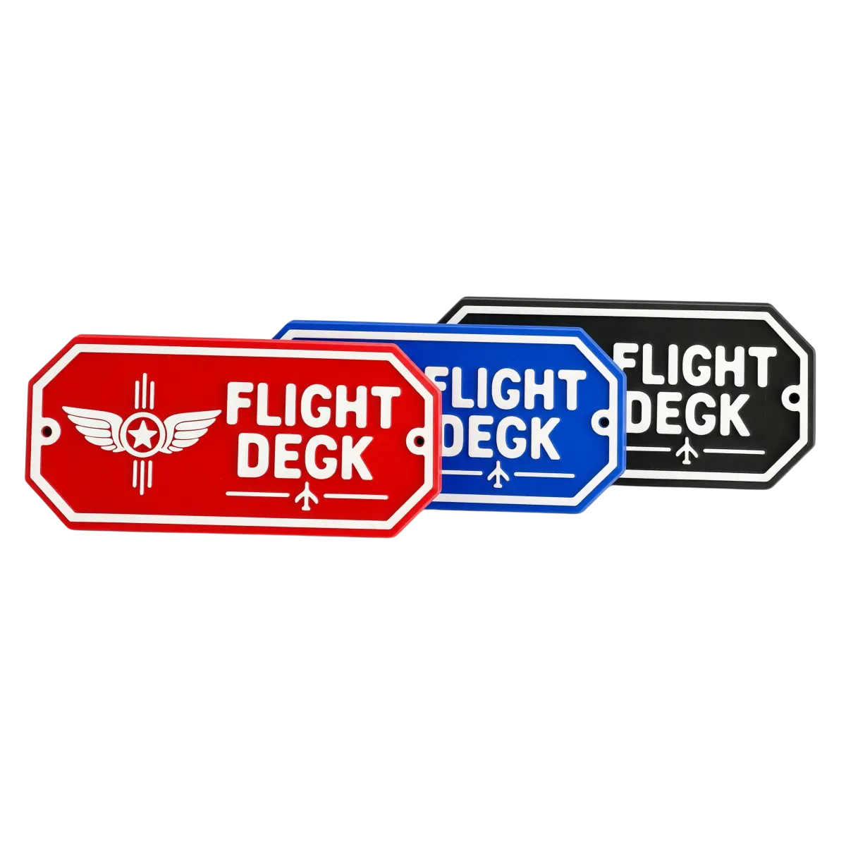 3D-Kunststoffschild "Flight Deck"