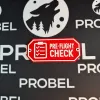 3D-Kunststoffschild "Pre-Flight Check" – geriffelte Oberfläche