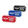 3D-Kunststoffschild "Flight Deck" – geriffelte Oberfläche