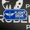 3D-Kunststoffschild "Flight Deck" – geriffelte Oberfläche