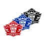 3D-Kunststoffschild "Crew Only" – dekoratives Piloten-Schild