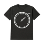 T-Shirt "Aviation Gauge", Dunkelgrau