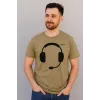 T-Shirt "Aviation Headset", Olive