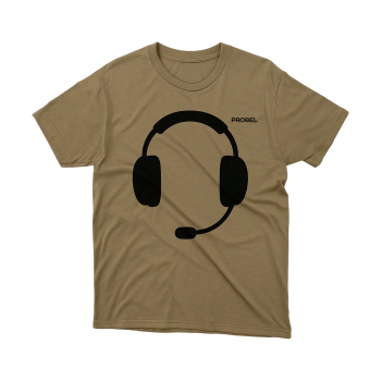 T-Shirt "Aviation Headset", Olive