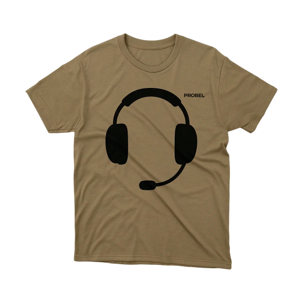 T-Shirt "Aviation Headset", Olive