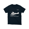 T-Shirt "Wasserflugzeug", Blau