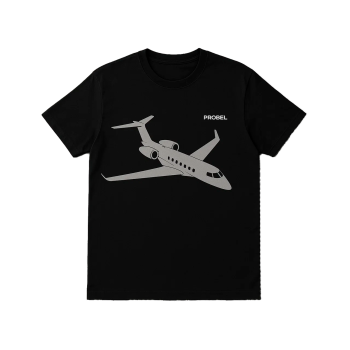 T-Shirt "Jet", Schwarz