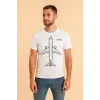 T-Shirt "Airliner", Weiß