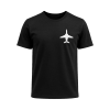 T-Shirt "Mini Jet", Schwarz