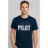 T-Shirt "Pilot Sky", Navy