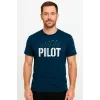 T-Shirt "Pilot Sky", Navy