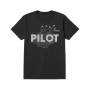Camiseta "Pilot Waves", Gris