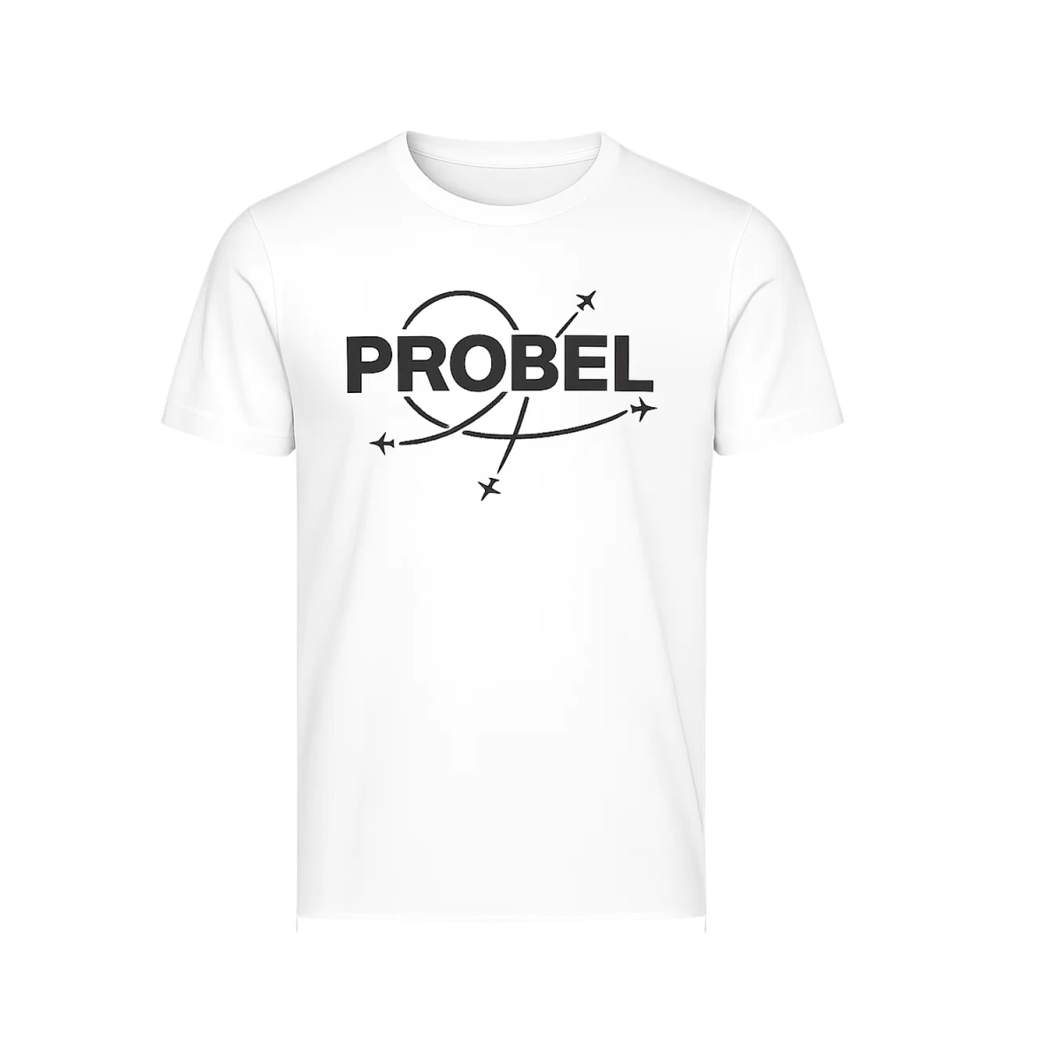 T-Shirt "Probel Flight Path", Weiß