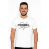 T-Shirt "Probel Flight Path", Weiß