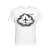 T-Shirt "Cloud Flight", Weiß