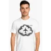 T-Shirt "Cloud Flight", Weiß