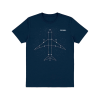 T-Shirt "Sky Constellation", Dunkelblau