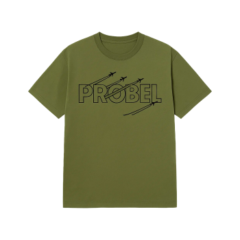 T-Shirt "Probel Skyline", Oliv