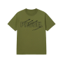 T-Shirt "Probel Skyline", Oliv