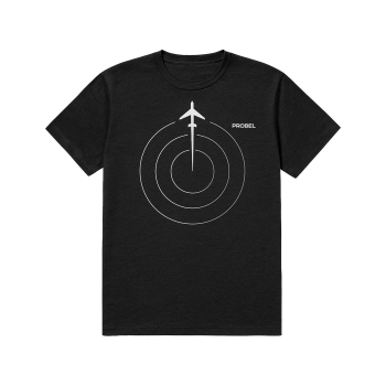 T-Shirt "Probel Radar", Schwarz