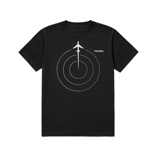 T-Shirt "Probel Radar", Schwarz