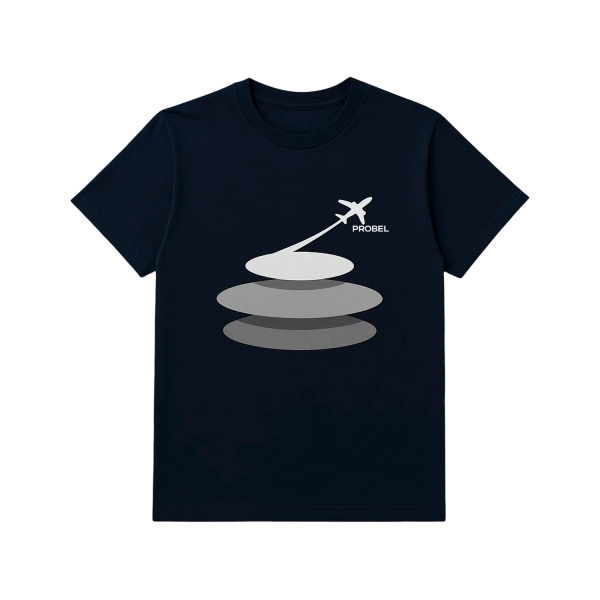 T-shirt "Probel Takeoff", Bleu