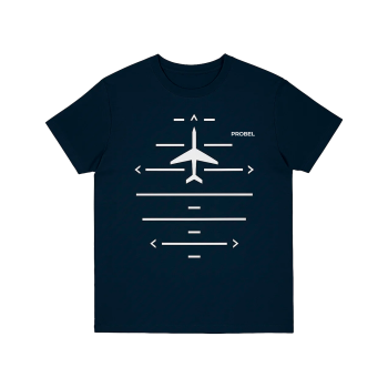 T-Shirt "Probel Runway", Blau