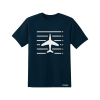 T-Shirt "Probel Vector", Blau