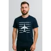 T-Shirt "Probel Vector", Blau