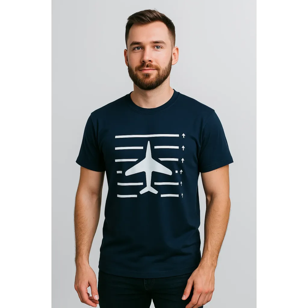 T-Shirt "Probel Vector", Blau