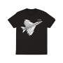 T-Shirt "Jet Layers", Schwarz