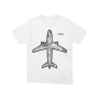 Tričko "Topo Jet", bílé